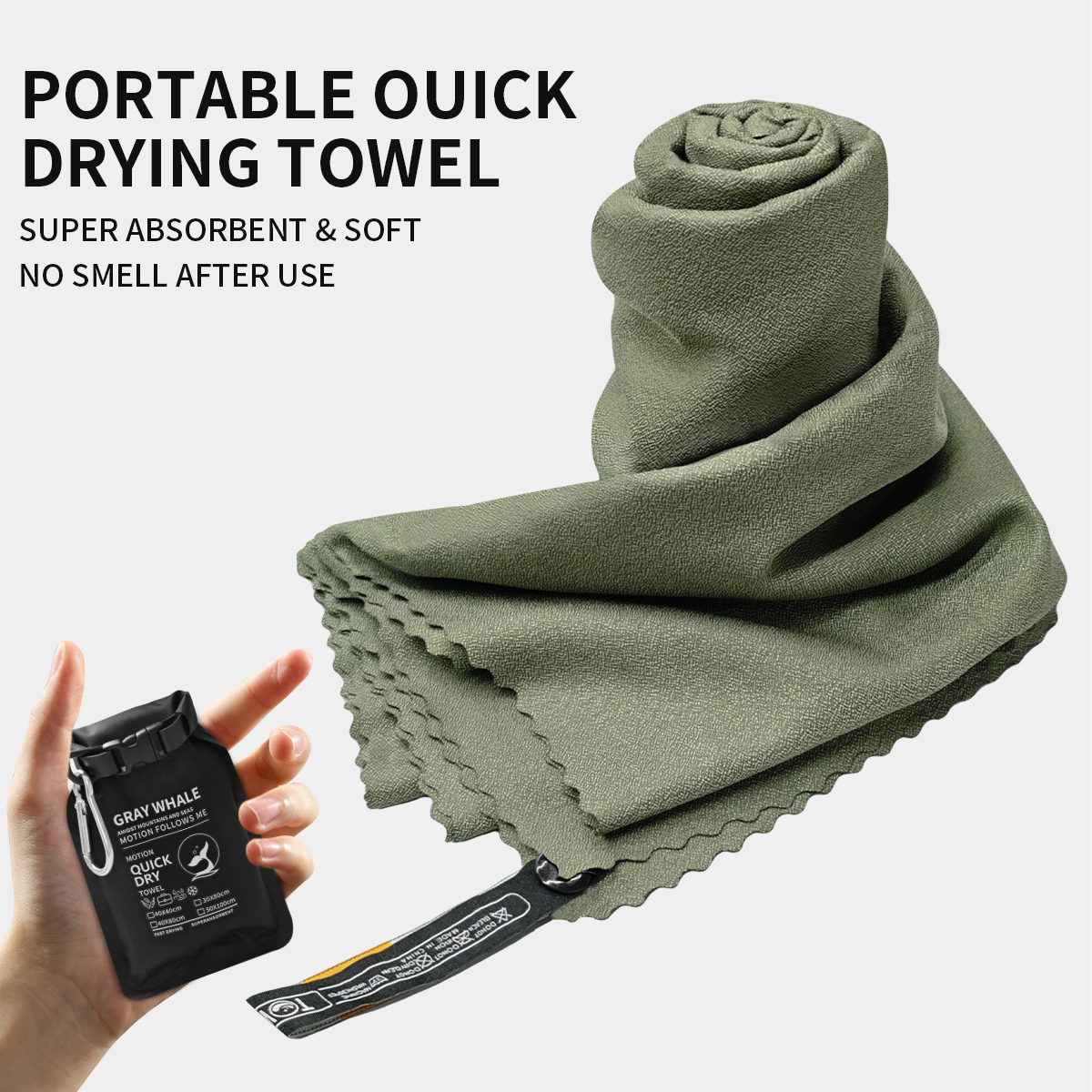 Beach Towel Large - Quick Dry Towel-Super Absorbent Fast Drying