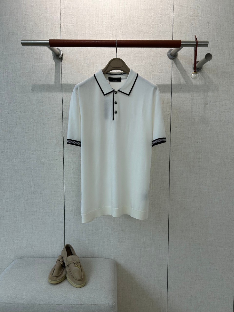 Polo Shirt Pique - Old Money Style 2026 Summer New