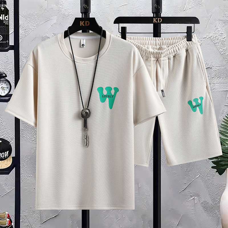 Men's Casual 2-Piece Sportswea - Shirt Camp Collar recension och pris