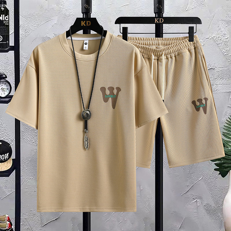 Men's Casual 2-Piece Sportswea - Shirt Camp Collar recension och pris