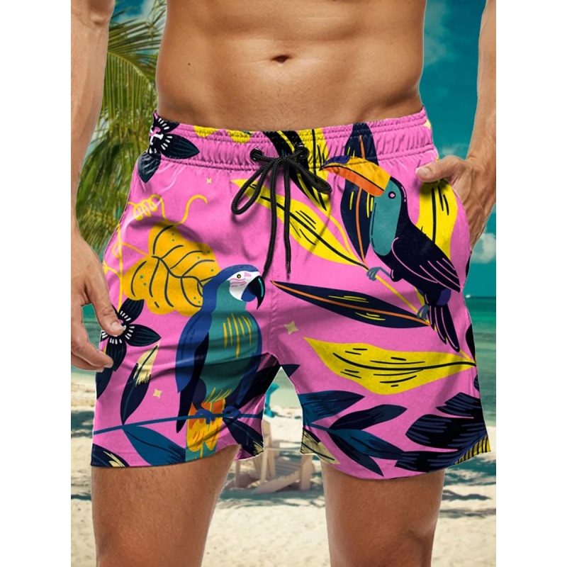Pineapple Parrot Graphic Swim  - Trunks Board Surf recension och pris