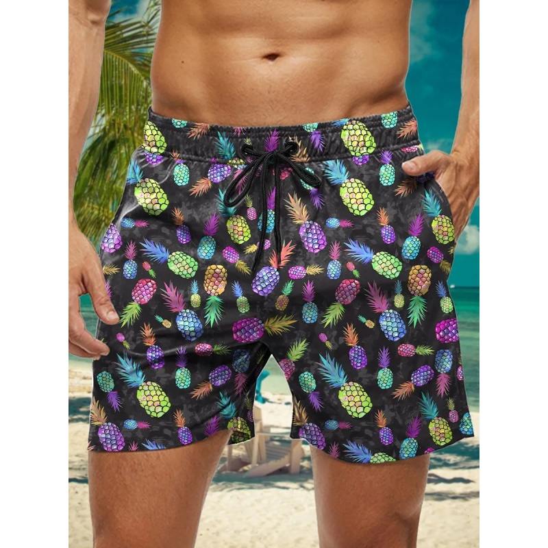 Pineapple Parrot Graphic Swim  - Trunks Board Surf recension och pris