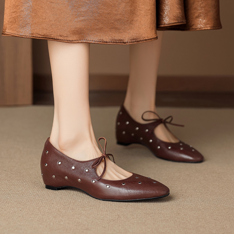 Women's Cow Leather Lace-up Sl - Espadrille Slip On recension och pris