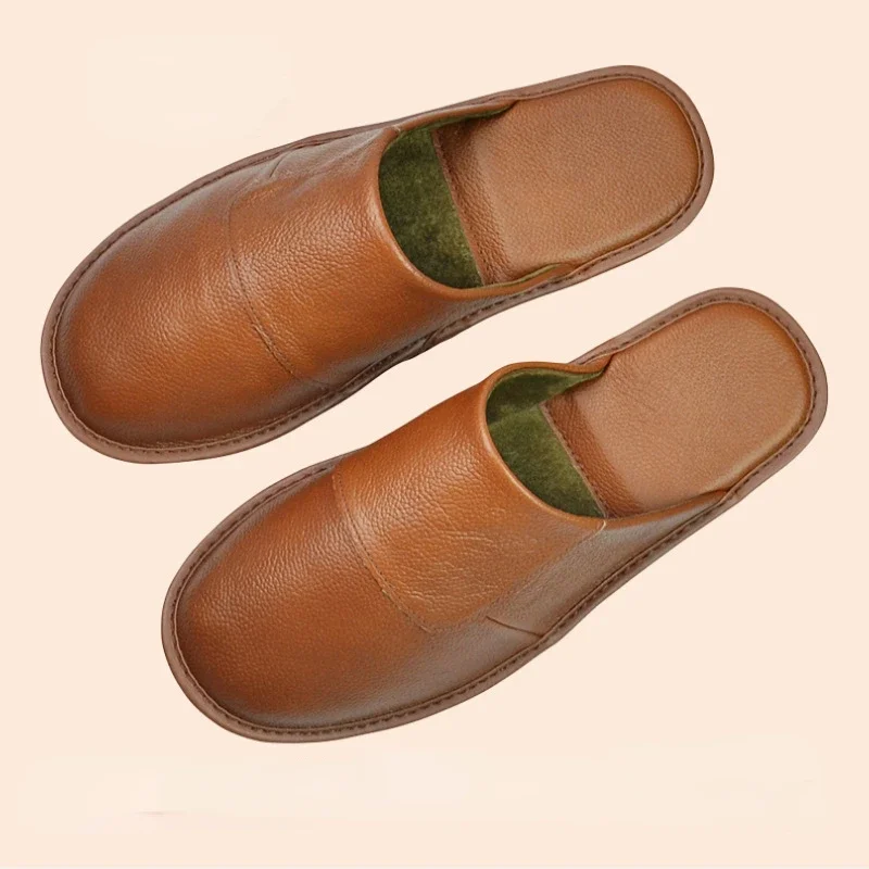 XIHAHA Autumn Winter Indoor Sh - Flip Flop Leather Men recension och pris