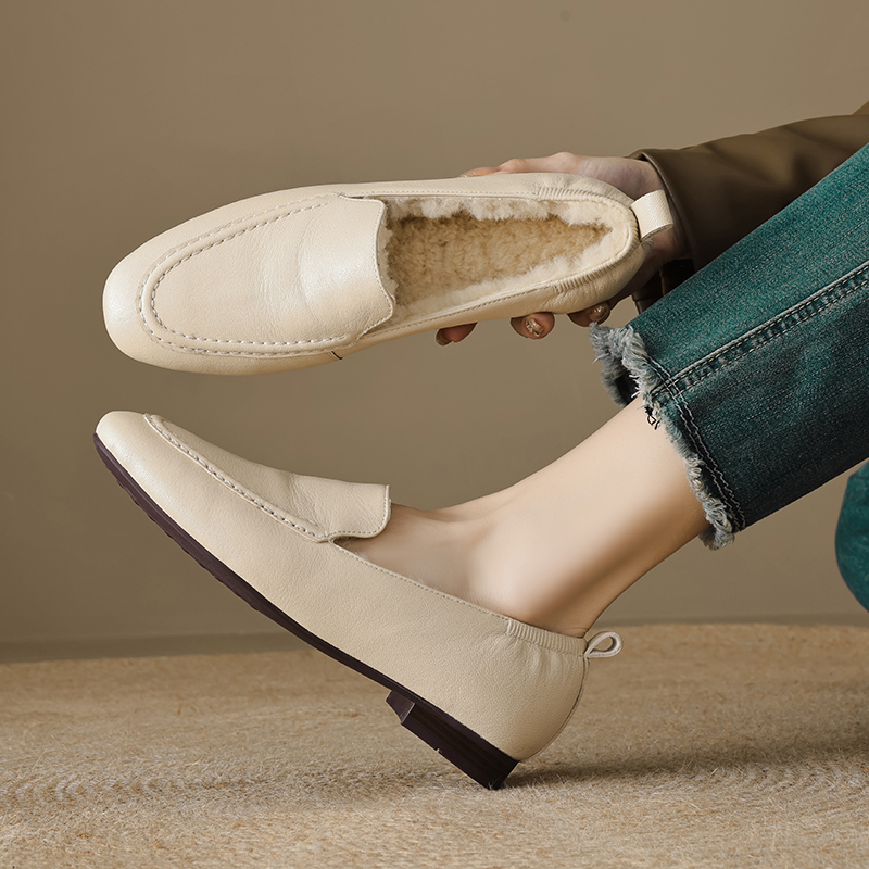 Loafers Women's Sheepskin Wool - Espadrille Slip On recension och pris