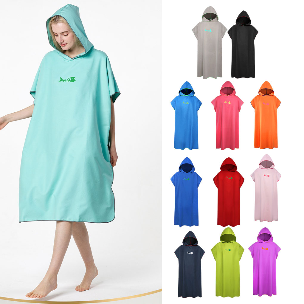 Hooded Towel Poncho Adult Towe - Beach Towel Large recension och pris