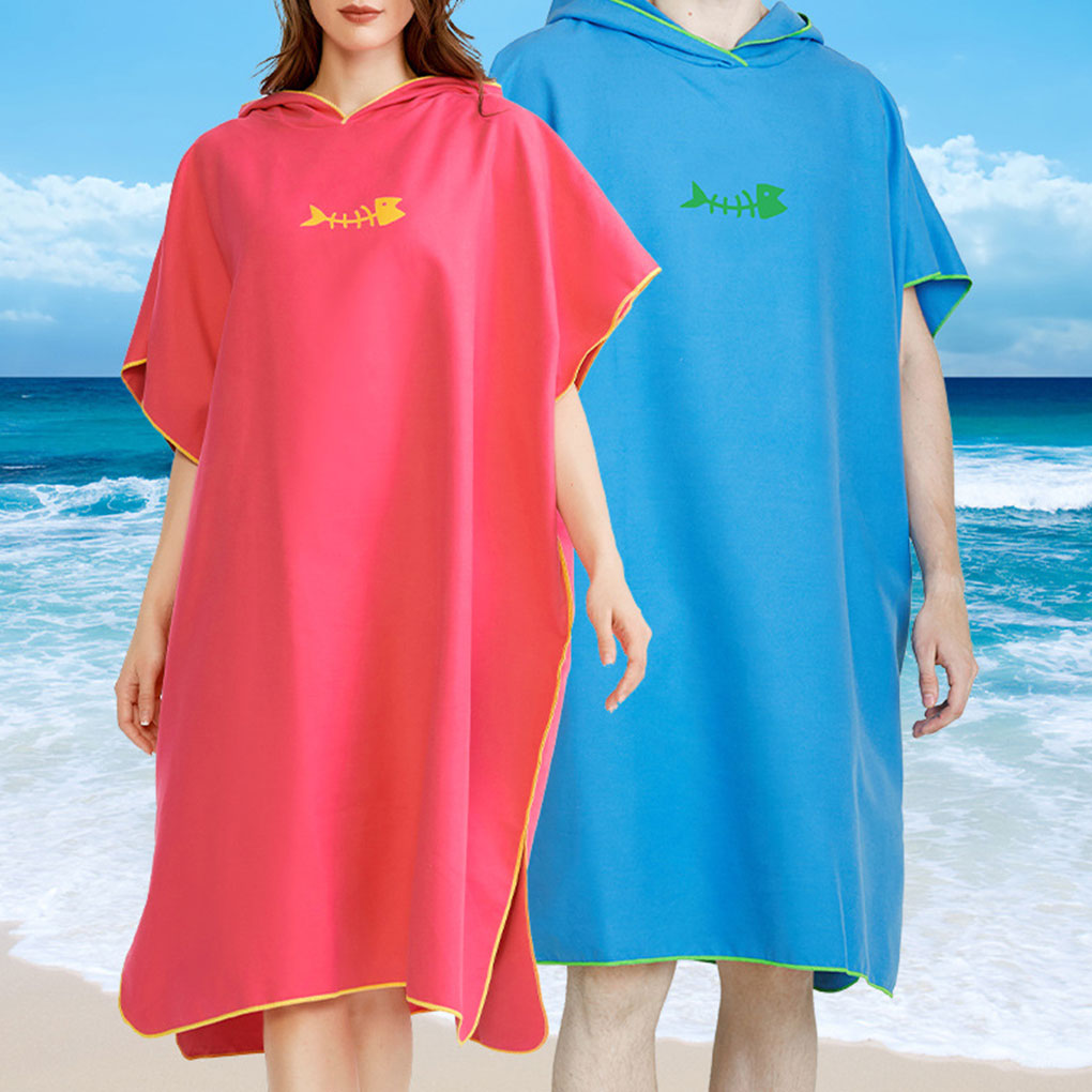 Hooded Towel Poncho Adult Towe - Beach Towel Large recension och pris